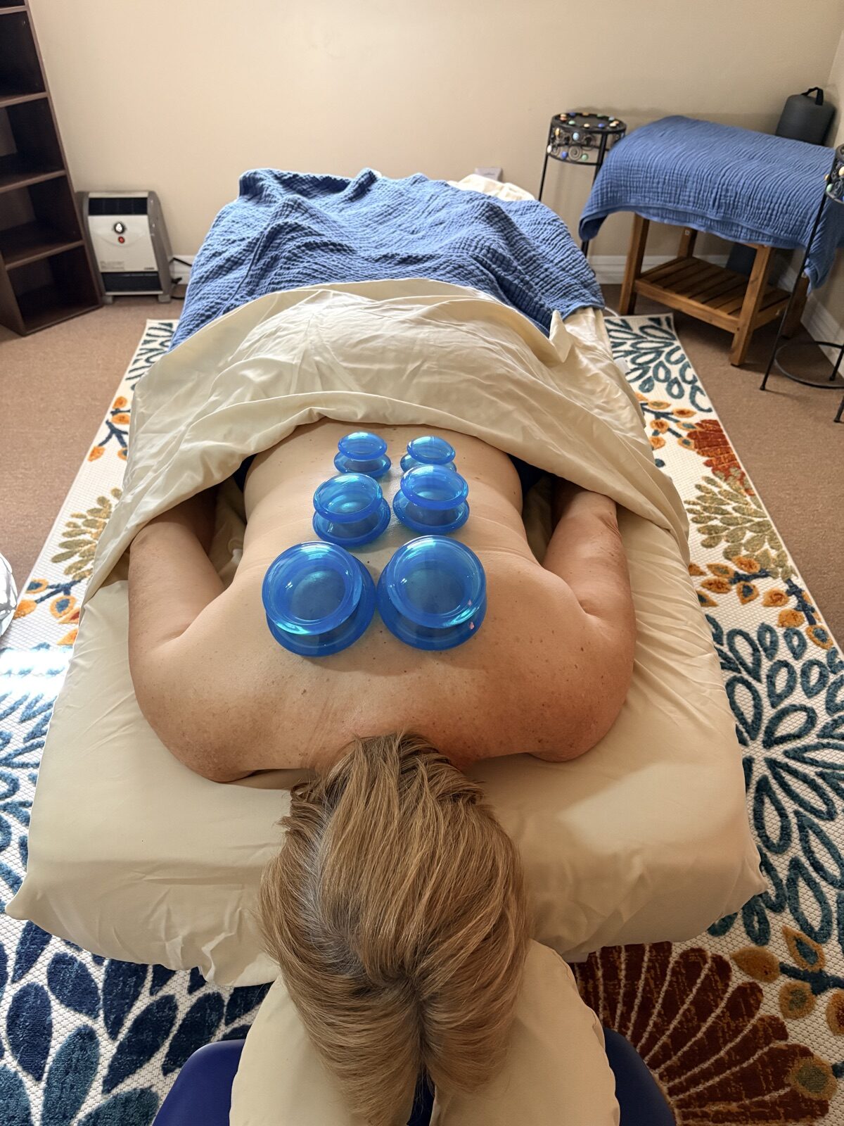 Cupping therapy enhancement at Massage and Wellness by Nona